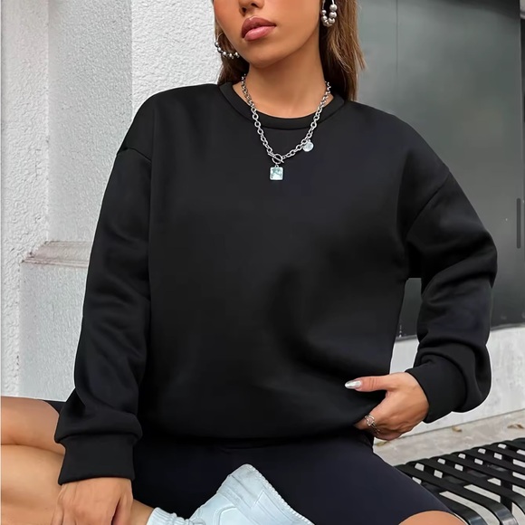 ✨Be Okay✨ Black Sweatshirt - Picture 2 of 3